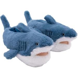 imageLazy One Animal Critter Slippers for Kids and Adults Cute and Cozy SlippersShark Critter Slipper