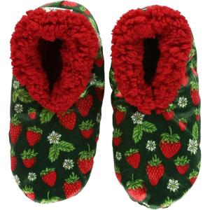 image:imageLazy One Fuzzy Feet Slippers for Women Cute FleeceLined House Slippers Cute Slipper SocksStrawberry Fuzzy Feet
