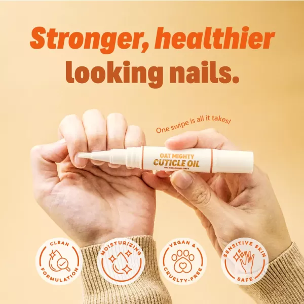 Cuticle Strengthening 8 Colloidal Oat Cuticle Oil Pen by Handmade Heroes  Rejuvenate Nail Nourish Repair Cuticles Vegan Cruelty Free Cuticle Oil helps grow nails fast for manicure and pedicure setCuticle Pen