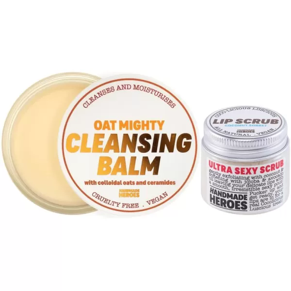 Cleansing Balm and Exfoliation Lip Scrub Set  Clean Skincare