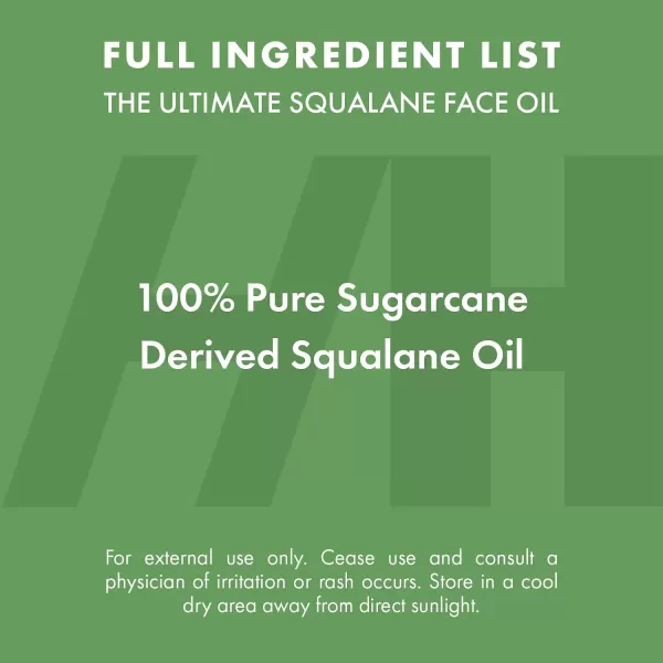 imageHandmade Heroes 100 Natural Sugarcane Squalane Oil  Gua Sha Facial Moisturizer for Tightening and Wrinkles for an Even Skin Tone and Neck Lift Neck ampamp Dcollet Oil