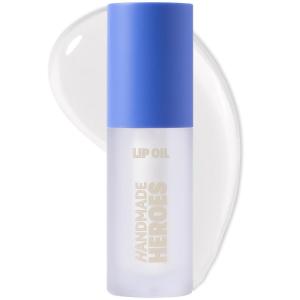 imageHandmade Heroes 100 Natural Vegan Lip Oil with Squalane NonSticky Lip Gloss Moisturizing Shiny Nourishing Korean Lip Gloss  Pack of 3Super Glaze