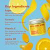 imageHandmade Heroes Turmeric Lip Scrub with Vitamin C  100 Natural Vegan Exfoliant for Dark Dry Chapped Lips  Deep Conditioning Sugar Polish 1oz