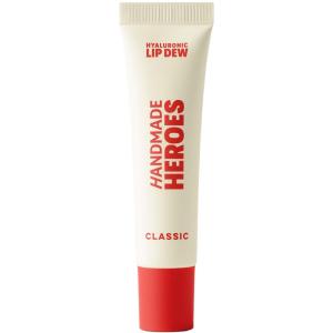 imageHandmade Heroes 100 Natural Vegan Tinted Lip Gloss with Hyaluronic Acid  Lightweight Moisturizing Soft Lipstick for Dry Lips  Classic Red