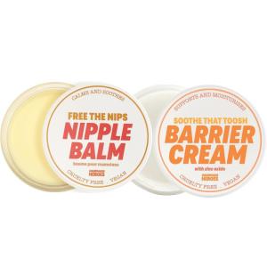 imageHandmade Heroes Nipple Balm ampamp Barrier Cream Set  100 Natural Vegan Clean Skincare