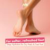 imageHandmade Heroes Foot Mask for Cracked Heel Treatment Gel Socks for Dry Cracked Feet Women with Jojoba ampamp Vitamin E Intensive Overnight Heel Repair 2pc Reusable Foot Socks Moisturizing Overnight