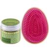imageThe Ultimate SelfCare Duo for Nourished Lips and TangleFree Hair 100 Natural Lip Scrub Matcha Latte and Hair Detangler Brush in Rose Gold