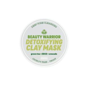 imageHandmade Heroes Green Tea EGCG Clay Mask  Facial Treatment Mask for Pore Minimizing Oil Control ampamp Calming Detoxifying Clay Mask for Blemish Prone Skin