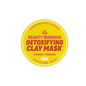 imageHandmade Heroes Vitamin C Turmeric Clay Mask  Facial Treatment Mask for Brightening Dark Spots Detoxifying ampamp Radiance  Deep Pore Cleansing for Dull Uneven Skin