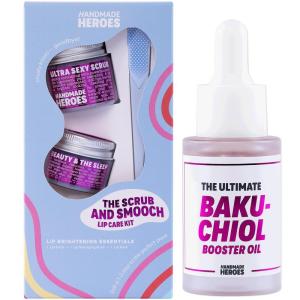 image100 Natural Lip Scrub and Lip Mask Vegan Conditioning Bakuchiol Lip Care Kit and 2 Bakuchiol Oil Lifting and Firming Oil  Clean Beauty Vegan Skincare