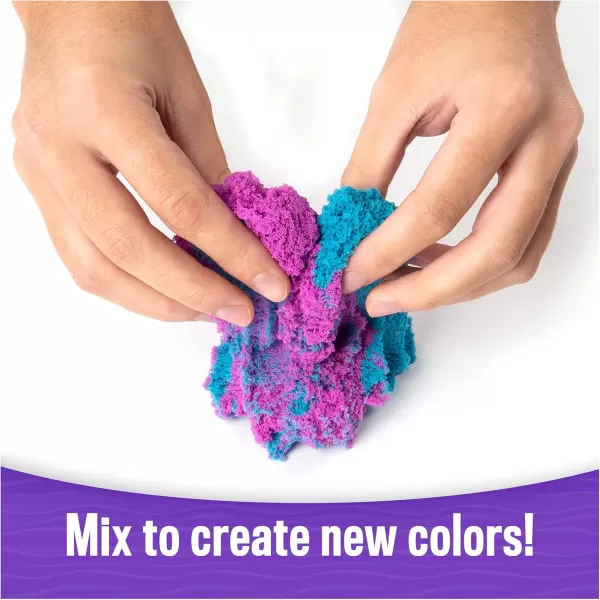 Kinetic Sand 20Pack Eggs with Red Yellow and Blue Play Sand Goodie Bag Toys Sensory Toys for Kids12pack Castle Containers