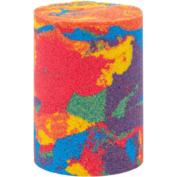 Kinetic Sand Mermaid Crystal Playset Over 1lb of Play Sand Gold Shimmer Sand Storage and Tools Sensory Toys for Kids Ages 3 and upRainbow Mix Set