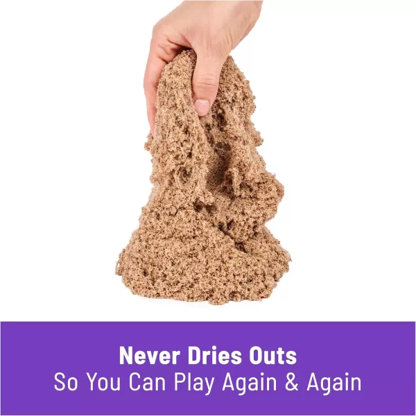 Kinetic Sand The Original Moldable Play Sand 325lbs Beach Sand Sensory Toys for Kids Ages 3 and up Amazon Exclusive325lb Beach Sand