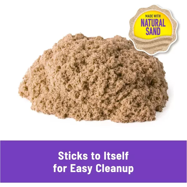 Kinetic Sand The Original Moldable Play Sand 325lbs Beach Sand Sensory Toys for Kids Ages 3 and up Amazon Exclusive325lb Beach Sand