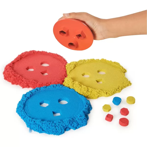 Kinetic Sand Sandisfactory Set 45lbs of Colored and Rare White 10 Tools and Molds Play Sand for Kids Ages 3 and Up Amazon Exclusive
