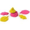 imageKinetic Sand SquishBlossom Blooming Flower with 8oz Neon Yellow ampamp Pink Play Sand Pot ampamp Molds Gifts for Mom ampamp Kids Arts and Crafts Sensory Toys