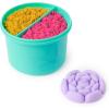 imageKinetic Sand SquishBlossom Blooming Flower with 8oz Neon Yellow ampamp Pink Play Sand Pot ampamp Molds Gifts for Mom ampamp Kids Arts and Crafts Sensory Toys
