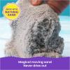 imageKinetic Sand Splash Water Play Sandbox with 12oz ColorChange Play Sand 4 Molds ampamp Tray Amazon Exclusive Toddler Toys Kids Toys for Girls ampamp BoysWhitePink