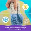 imageKinetic Sand Splash Water Play Sandbox with 12oz ColorChange Play Sand 4 Molds ampamp Tray Amazon Exclusive Toddler Toys Kids Toys for Girls ampamp BoysSplash Starter Case