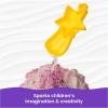 imageKinetic Sand Splash Water Play Sandbox with 12oz ColorChange Play Sand 4 Molds ampamp Tray Amazon Exclusive Toddler Toys Kids Toys for Girls ampamp BoysWhitePink