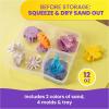 imageKinetic Sand Splash Water Play Sandbox with 12oz ColorChange Play Sand 4 Molds ampamp Tray Amazon Exclusive Toddler Toys Kids Toys for Girls ampamp BoysWater Play Sandbox