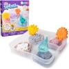 imageKinetic Sand Splash Water Play Sandbox with 12oz ColorChange Play Sand 4 Molds ampamp Tray Amazon Exclusive Toddler Toys Kids Toys for Girls ampamp BoysWater Play Sandbox
