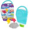 imageKinetic Sand Splash Water Play Sandbox with 12oz ColorChange Play Sand 4 Molds ampamp Tray Amazon Exclusive Toddler Toys Kids Toys for Girls ampamp BoysSplash Starter Case