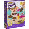 imageKinetic Sand Sandy Farm Set with 12oz Play Sand 6 Tools ampamp Molds Reusable Barn Storage Case Sensory Toys Kids Toys for Girls ampamp Boys Ages 3 and upIce Cream Playset