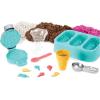 imageKinetic Sand Sandy Farm Set with 12oz Play Sand 6 Tools ampamp Molds Reusable Barn Storage Case Sensory Toys Kids Toys for Girls ampamp Boys Ages 3 and upIce Cream Playset