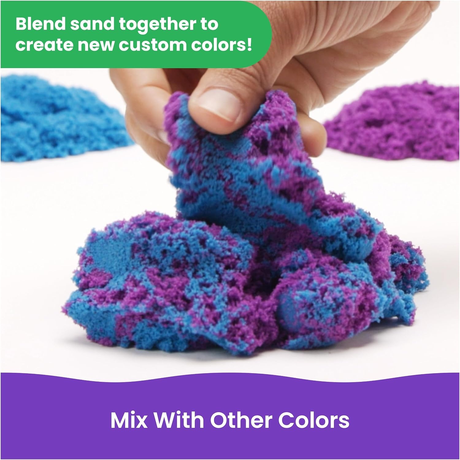 image:imageKinetic Sand 11lb Blue Mega Box Moldable Play Sand Sensory Toys Ages 3  Colorful Bulk Sand for Playsets Sensory Bins amp Classrooms Shape and Mold for OpenEnded Play Birthday Gifts for KidsBlue 11lb
