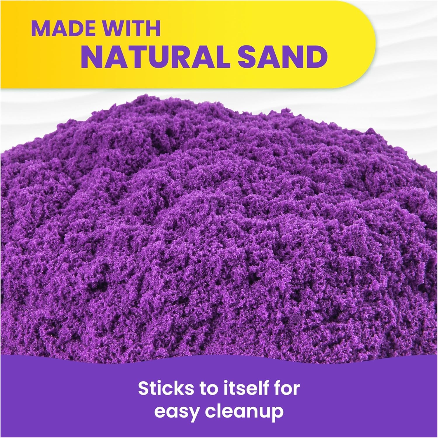 image:imageKinetic Sand 11lb Blue Mega Box Moldable Play Sand Sensory Toys Ages 3  Colorful Bulk Sand for Playsets Sensory Bins amp Classrooms Shape and Mold for OpenEnded Play Birthday Gifts for KidsPurple