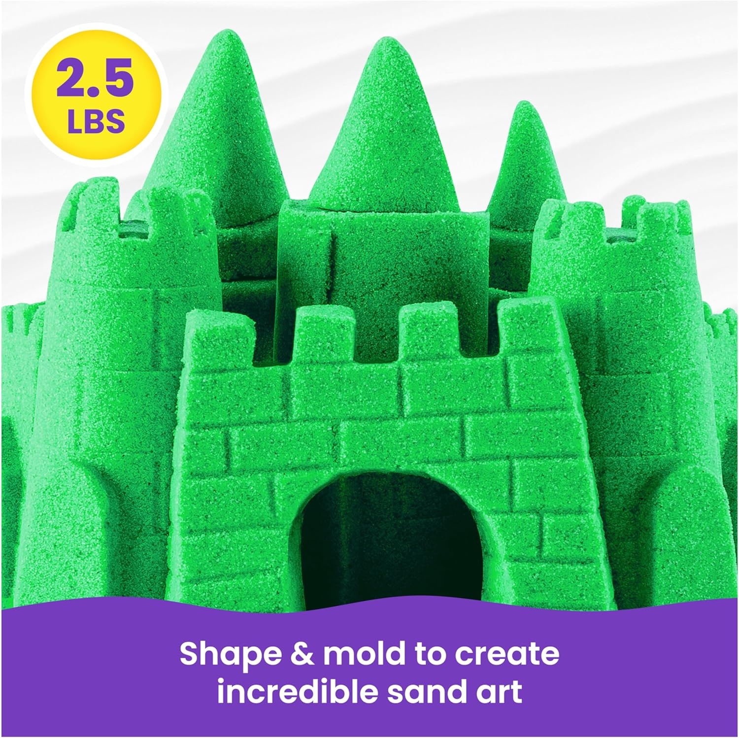image:imageKinetic Sand 11lb Blue Mega Box Moldable Play Sand Sensory Toys Ages 3  Colorful Bulk Sand for Playsets Sensory Bins amp Classrooms Shape and Mold for OpenEnded Play Birthday Gifts for KidsGreen