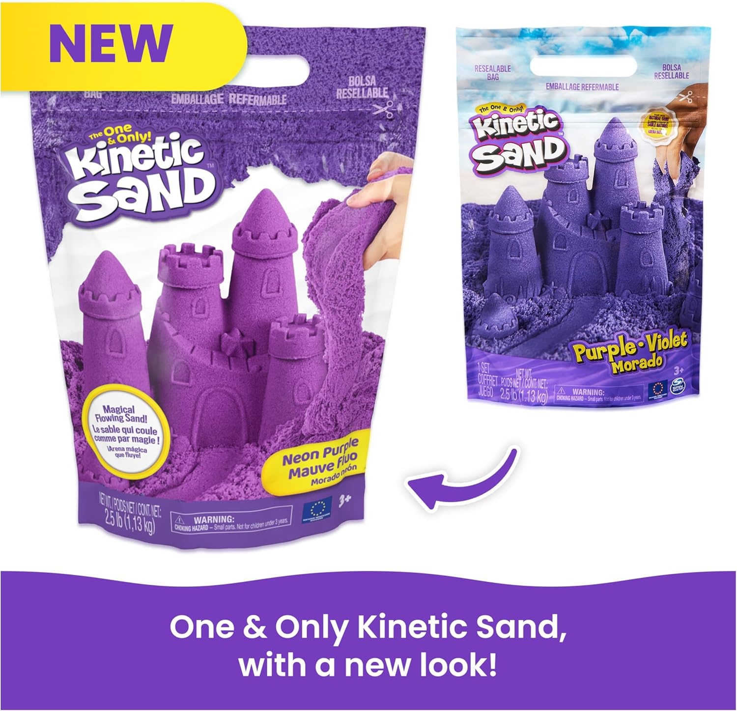 image:imageKinetic Sand 11lb Blue Mega Box Moldable Play Sand Sensory Toys Ages 3  Colorful Bulk Sand for Playsets Sensory Bins amp Classrooms Shape and Mold for OpenEnded Play Birthday Gifts for KidsPurple