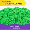 image:imageKinetic Sand 11lb Blue Mega Box Moldable Play Sand Sensory Toys Ages 3  Colorful Bulk Sand for Playsets Sensory Bins amp Classrooms Shape and Mold for OpenEnded Play Birthday Gifts for KidsGreen