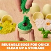 image:imagePAW Patrol The Dino Movie Dino Gem Eggs 6Pack Collectible Toys  6Pack Dino Eggs 12oz Kinetic Sand Hidden Surprise Gems Chase amp Dino Figures Kids Toys for Boys amp Girls Ages 3