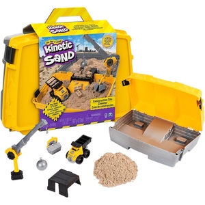 image:imageKinetic Sand Construction Zone Moldable Play Sand Sensory Toys Ages 3Construction Site