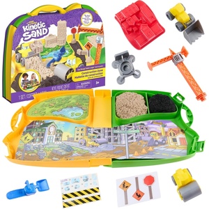 image:imageKinetic Sand Construction Zone Moldable Play Sand Sensory Toys Ages 3Construction zone playset  New
