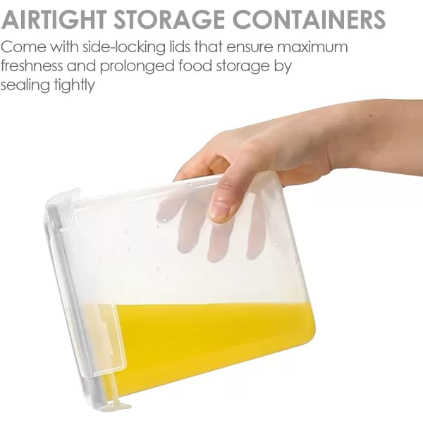 Airtight Food Storage Containers with Lids Vtopmart 24 pcs Plastic Kitchen and Pantry Organization Canisters for Cereal Dry Food Flour and Sugar BPA Free Includes 24 LabelsBlackGray