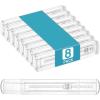 imageVtopmart 4 Pack Drawer Dividers for Clothes 4quot High 102quot166quot Adjustable Expandable Dresser Drawer Organizer Clear Plastic Separators for Dresser Baby Clothing Underwear Cosmetic Toiletries8