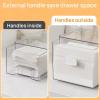 imageVtopmart 2 Pack Dryer Sheet Holder and Laundry Pods ContainerClear Stackable Storage Drawers for Washing Powder Scent Booster Beads Color Catchers ampamp Wool Balls Ideal for Laundry Room Organization