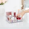 imageVtopmart 3 Tier Clear Makeup Organizer with Drawer Cosmetic Storage for Dresser Countertop and Bathroom Vanity Beauty Holder for Lipstick Brush Skincare1 Tier