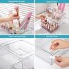 imageVtopmart 3 Tier Clear Makeup Organizer with Drawer Cosmetic Storage for Dresser Countertop and Bathroom Vanity Beauty Holder for Lipstick Brush Skincare3 Tier