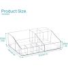 imageVtopmart 3 Tier Clear Makeup Organizer with Drawer Cosmetic Storage for Dresser Countertop and Bathroom Vanity Beauty Holder for Lipstick Brush Skincare1 Tier