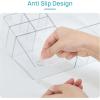 imageVtopmart 3 Tier Clear Makeup Organizer with Drawer Cosmetic Storage for Dresser Countertop and Bathroom Vanity Beauty Holder for Lipstick Brush Skincare1 Tier