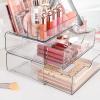 imageVtopmart 3 Tier Clear Makeup Organizer with Drawer Cosmetic Storage for Dresser Countertop and Bathroom Vanity Beauty Holder for Lipstick Brush Skincare5 Tier
