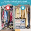 imageVtopmart 4 Pack 13QT Clear Stackable Storage DrawersEasily Assemble Acrylic Closet OrganizersPlastic Storage Bins for BathroomCabinetKitchen PantryUnder Sink Organizationwhite