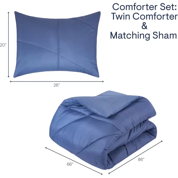 Aeropostale 3 Piece Marshmallow Wave Bedroom Comforter and Matching Sham Set FullQueenNavy BlueMarshmallow Wave Navy
