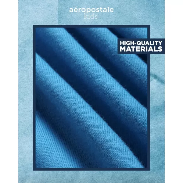 AEROPOSTALE Boys Shorts Set  2 Piece Short Sleeve Graphic Tee and Pull On Cargo Shorts  Trendy Boys Clothing Sets 416BlueCoffee