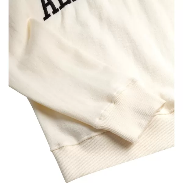 AEROPOSTALE Boys Sweatshirt  Kids Fleece Long Sleeve Crewneck Pullover  Youth Pullover Sweatshirt for Boys 816Papyrus