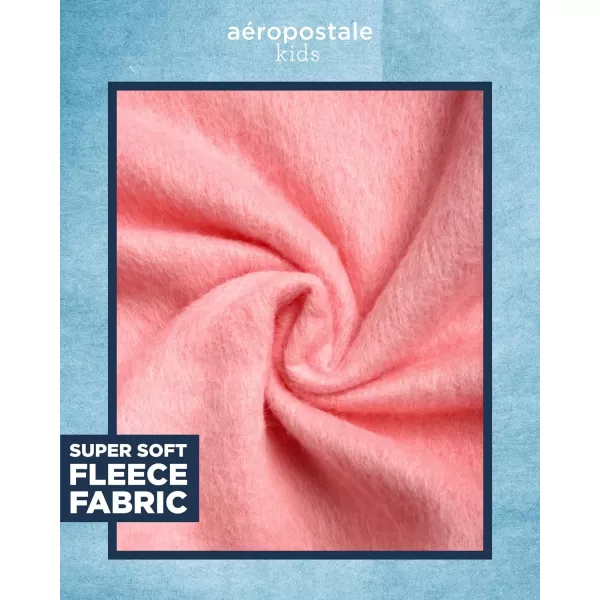 AEROPOSTALE Boys Sweatshirt  Kids Fleece Long Sleeve Crewneck Pullover  Youth Pullover Sweatshirt for Boys 816Shell Pink